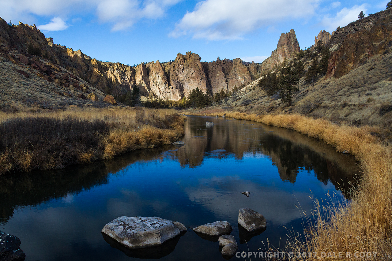 Crooked River at Smith Rock State Park in Oregon