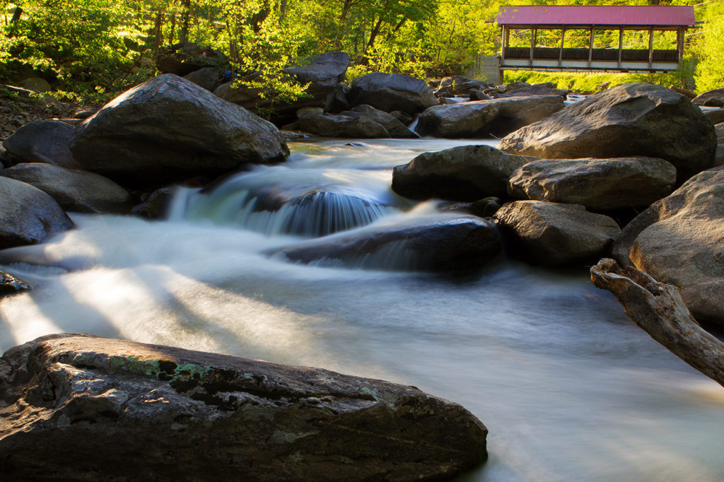 Covered Bridge in western North Carolina
