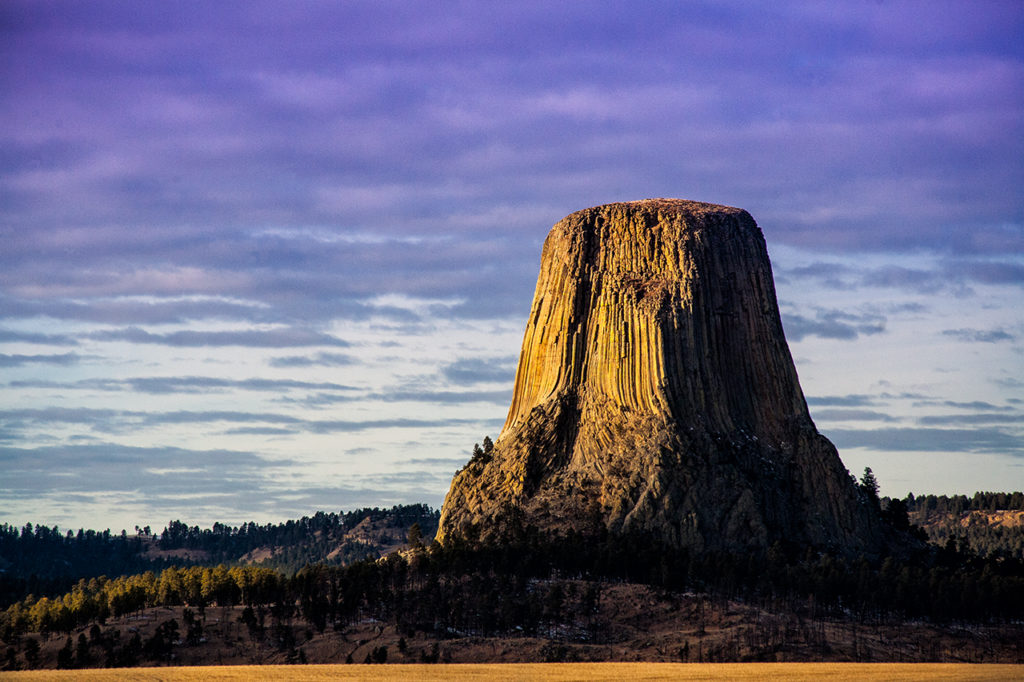 Devils Tower in Wyoming